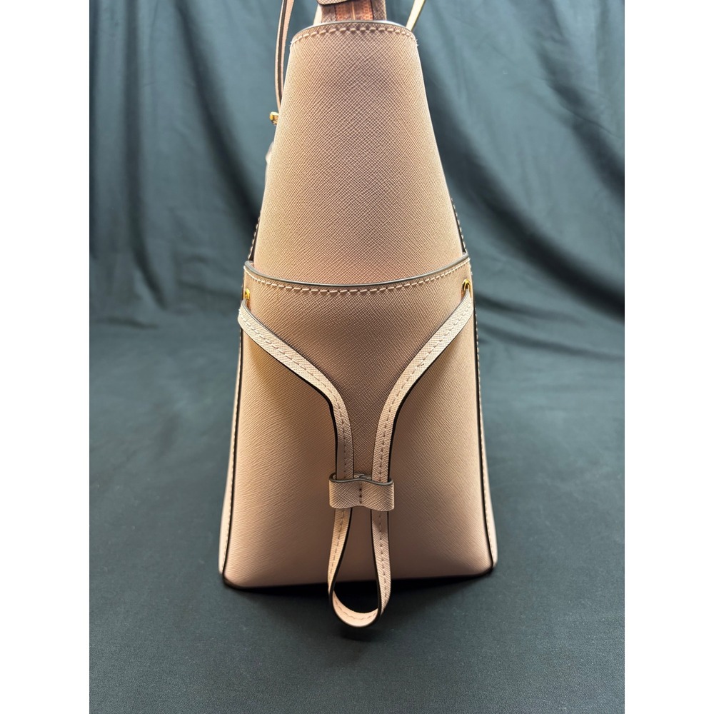 Michael Kors Gilly Large Drawstring Travel Tote Powder Blush Leather 35S1G2GT7L - Picture 6 of 12